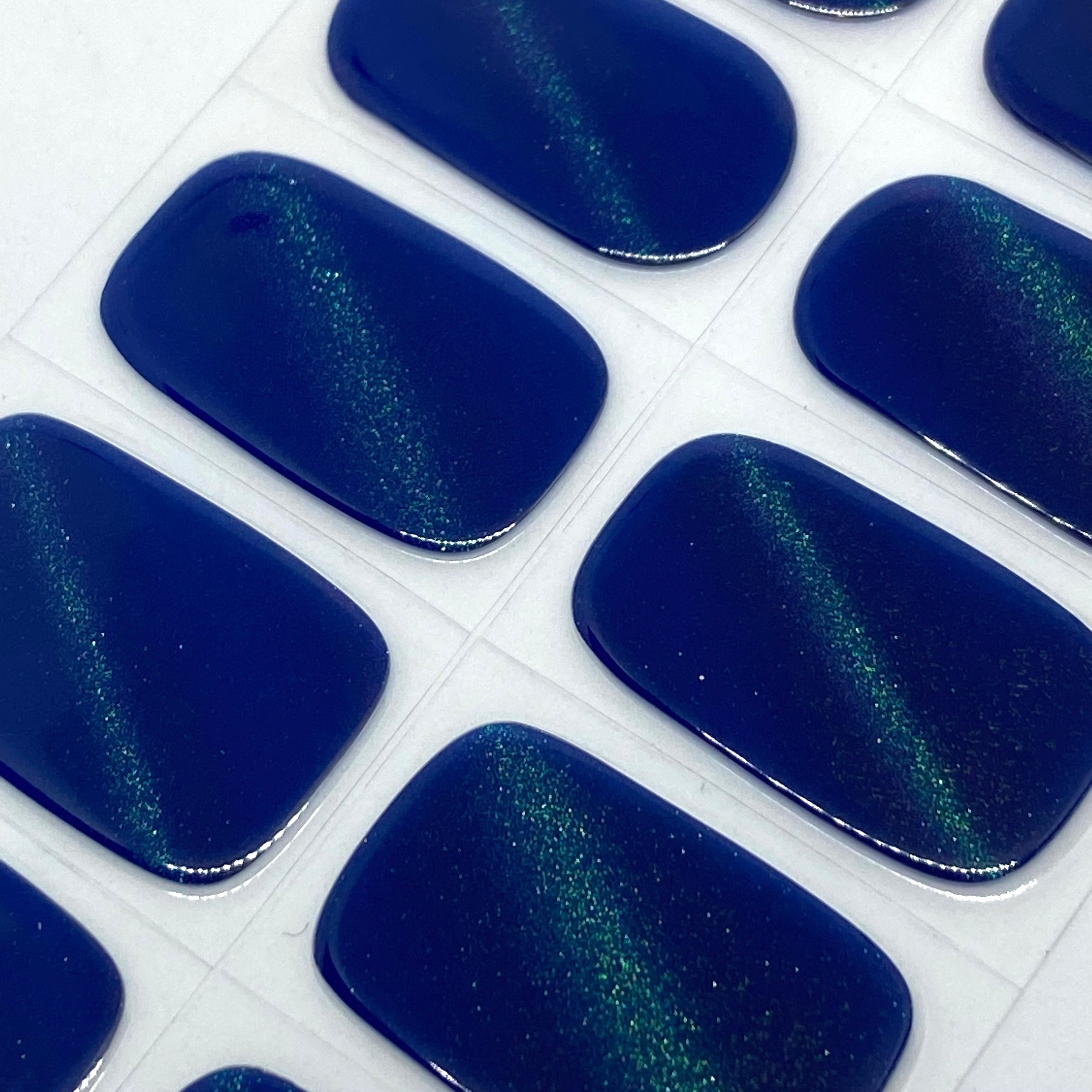 Dark blue cateye