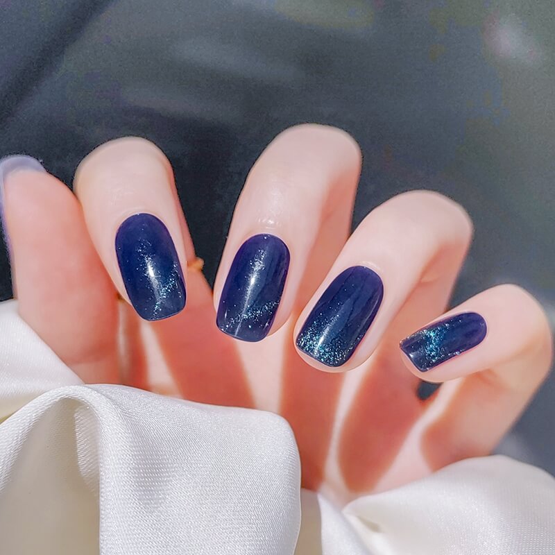 Dark blue cateye