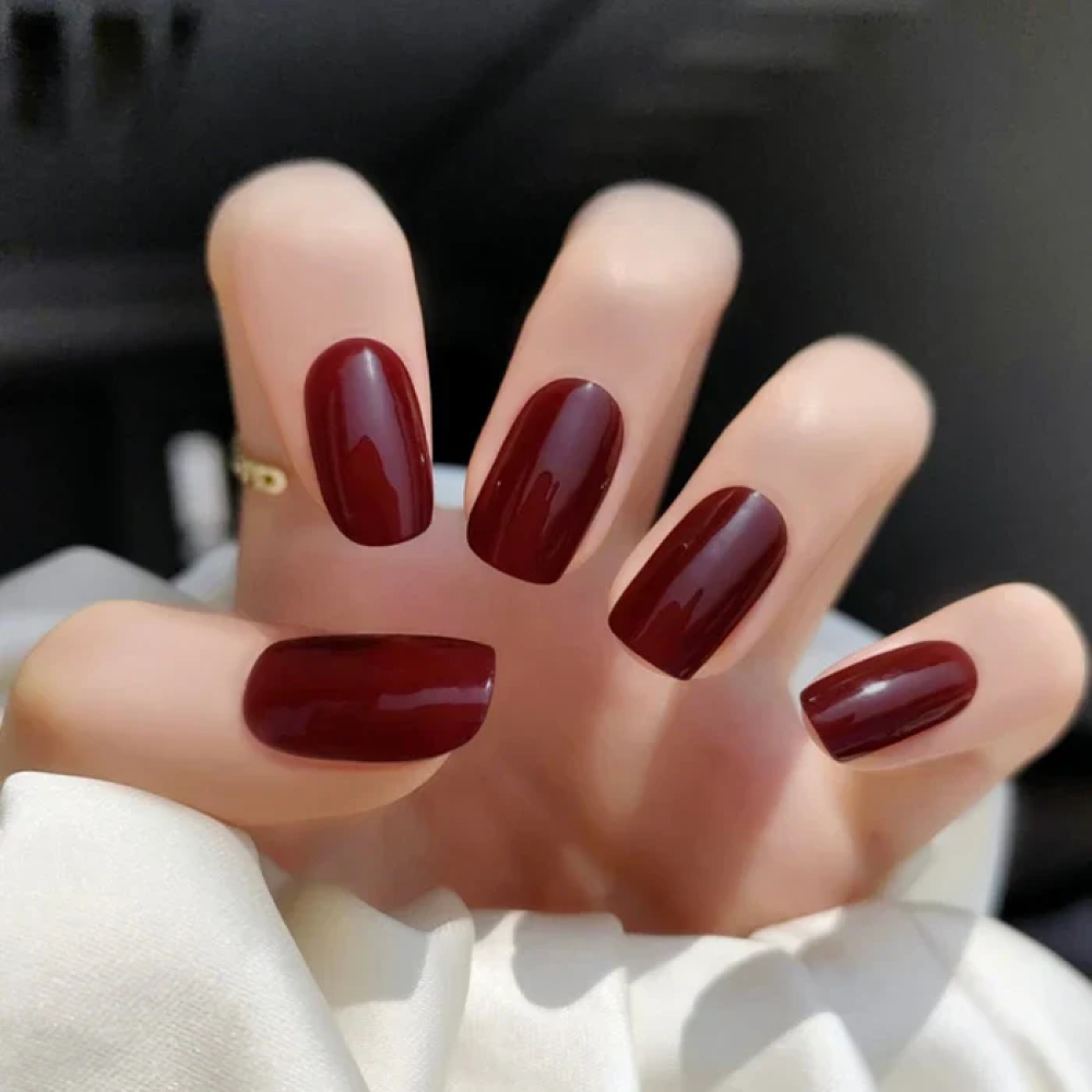 Burgundy red