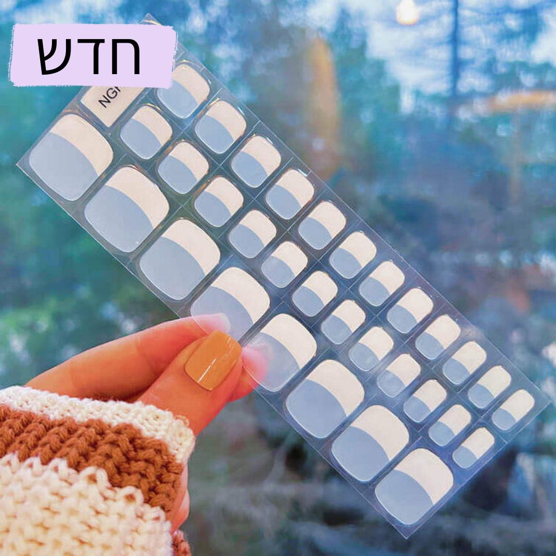 מדבקות רגליים פרנץ